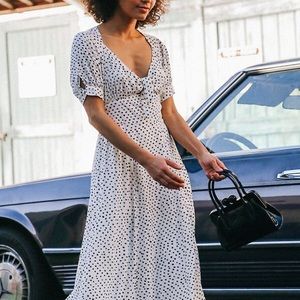 URBAN OUTFITTERS white maxi dress